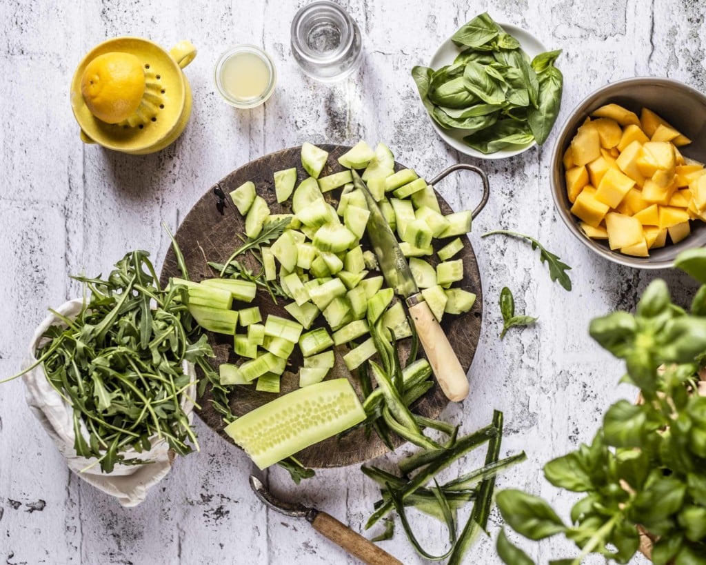 Grüner Frühlings-Smoothie mit Rucola und Mango — Magazin der KNAPPSCHAFT