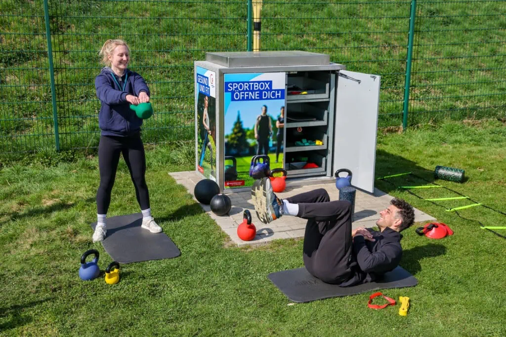 Sportbox im BernePark in Bottrop – alles für dein Training im Freien