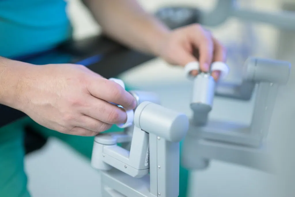 Thoraxchirurgie mit Roboter